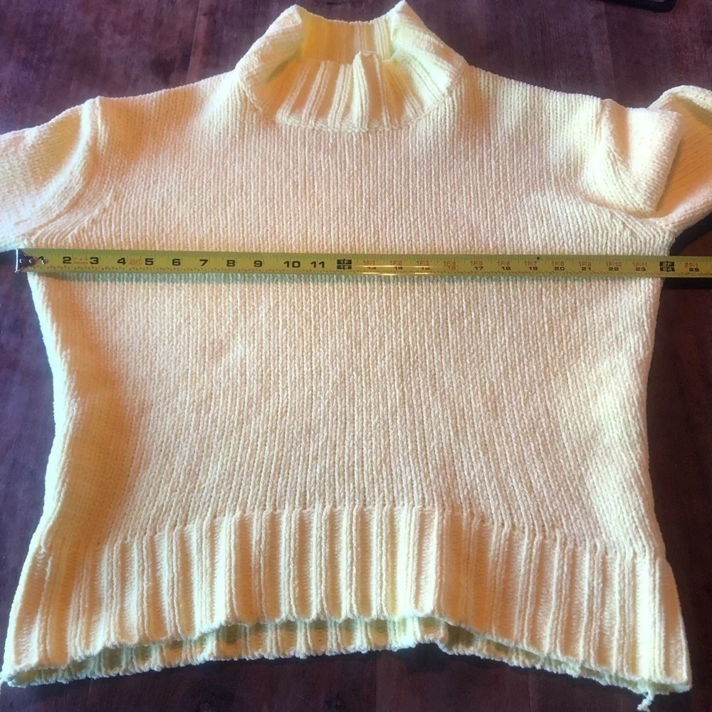 Philosophy Yellow High Neck Sweater